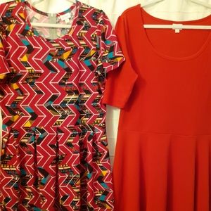 2 Lularoe dresses